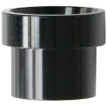 Rörskarv - Svart - AN6 - 12,7x9,7mm För 9,5mm Rör QSP